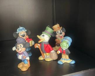 Disney Christmas Carol Figurines