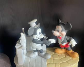 Vintage Mickey Mouse 60th Birthday 1928-1988 Figurine