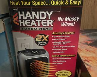 Ontel Handy Heater Turbo Heat