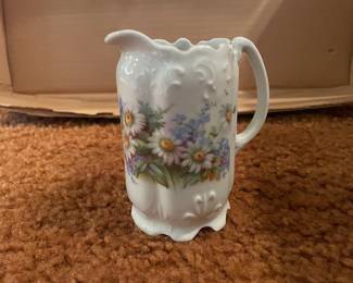 Vintage Floral Porcelain Creamer