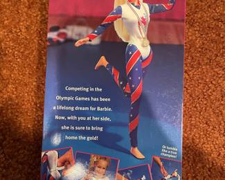 Vintage 1996 Mattel Olympic Gymnast Barbie