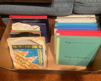 Vintage Vinyl Record Collection