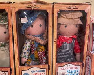 Knickerbocker Holly Hobbie Rag Dolls