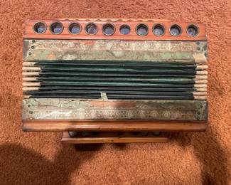 Vintage Diatonic Button Accordion
