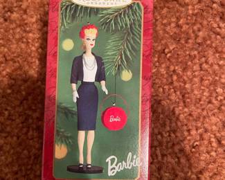 2000 Hallmark Keepsake Commuter Set Barbie Ornament