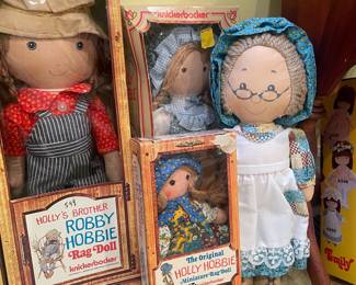 Knickerbocker Holly Hobbie Rag Dolls