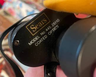 Vintage Sears Binoculars Model 445.25110