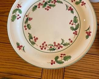 Sango White Christmas Dinnerware and Accessories