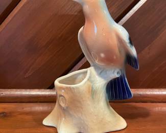 Vintage Royal Copley Bird Planter