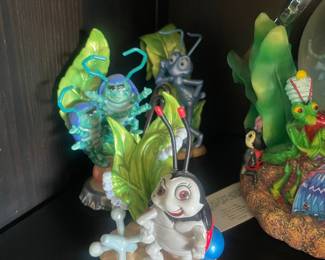 Vintage Disney A Bug's Life Porcelain Figurines