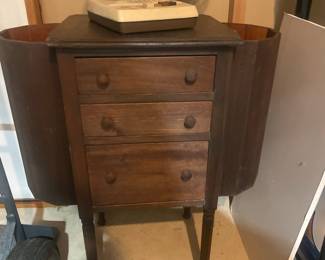 Vintage Martha Washington Sewing Cabinet