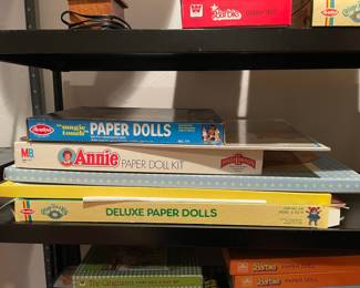Vintage Paper Doll Collection