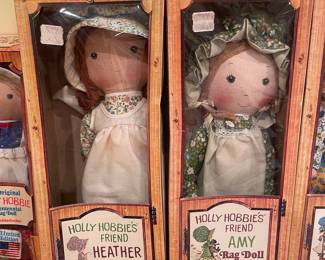 Knickerbocker Holly Hobbie Rag Dolls