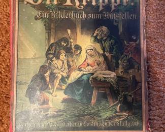 Die Krippe: Ein Bilderbuch zum Aufstellen by J.F. Schreiber