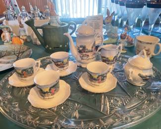 Merry Christmas Porcelain Tea Set