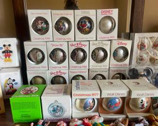 Vintage Disney Christmas Ornaments