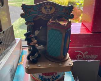 Vintage Enesco Mickey's Magic Show Action Musical