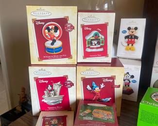 Vintage Hallmark Disney Keepsake Ornaments