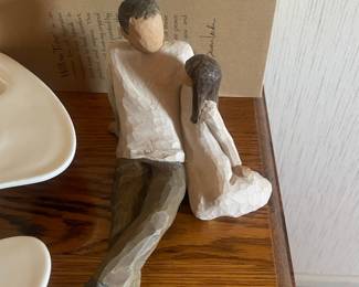 Willow Tree Father and Daughter Figurine