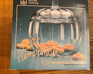 Anchor Hocking 70 oz. Pumpkin Jar