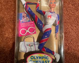 Vintage 1996 Mattel Olympic Gymnast Barbie