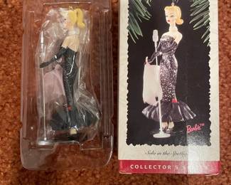 1995 Hallmark Keepsake Ornament Solo in the Spotlight Barbie