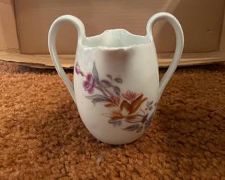 Vintage Floral Porcelain Creamer