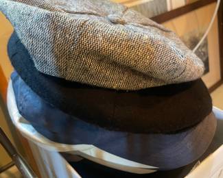 Vintage Newsboy and Flat Caps