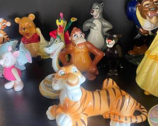 Vintage Disney The Jungle Book Ceramic Figurines