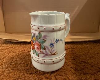 Vintage Floral Porcelain Creamer