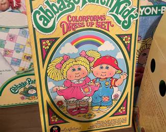Cabbage Patch Kids Colorforms Dress Up Set