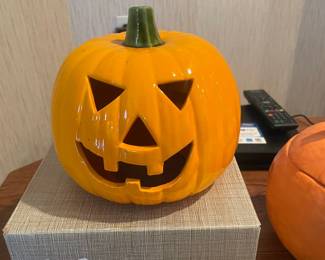 Vintage Ceramic Jack-O'-Lantern