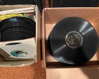 Vintage Vinyl Record Collection