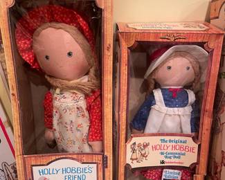 Knickerbocker Holly Hobbie Rag Dolls