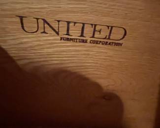 United Furniture Corporation Armoire