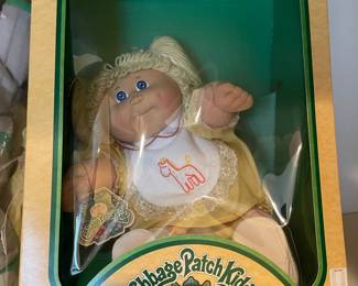 Vintage 1980s Coleco Cabbage Patch Kids Doll in Original Box