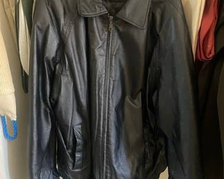 Serge Platini Leather Jacket