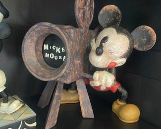 Vintage Disney Mickey Mouse Movie Projector Picture Frame