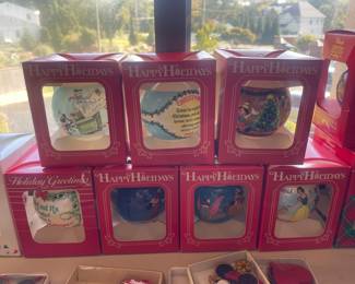 Vintage Disney Christmas Ornaments