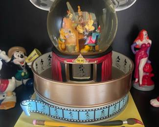 Vintage Disney 'The Art of Animation' Mickey Mouse Snow Globe