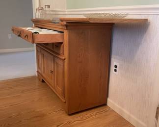 Vintage Lexington Furniture Flip-Top Server