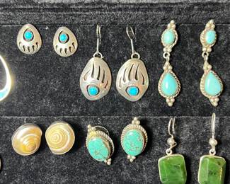 Sterling silver earrings