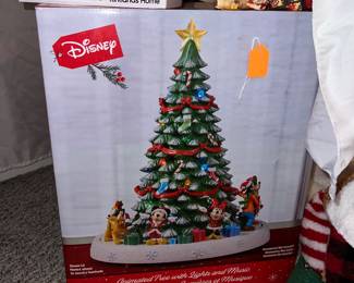 Animated Disney Characters Christmas Tree