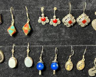 Sterling silver earrings