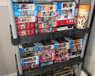 Large collection of Puzzles