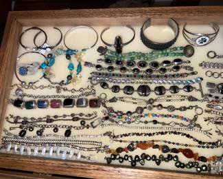 Sterling silver bracelets 