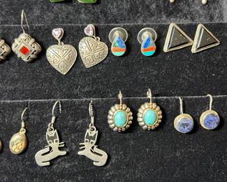 Sterling silver earrings