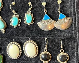 Sterling silver earrings