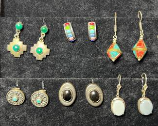 Sterling silver earrings