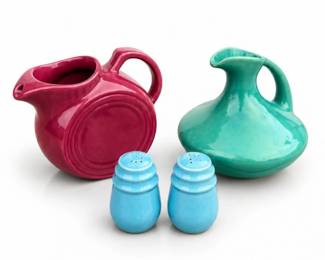98 VintageCaliforniaPotteryPitchersShakers
